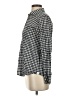 J.Crew Houndstooth Black Long Sleeve Button-Down Shirt Size 4 - photo 5