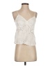MNG 100% Viscose Ivory Tank Top Size XXS - photo 1