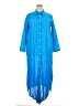 Unbranded 100% Polyester Blue Casual Dress Size 4X - photo 1