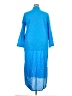 Unbranded 100% Polyester Blue Casual Dress Size 4X - photo 2
