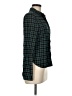 BDG 100% Cotton Plaid Green Long Sleeve Button-Down Shirt Size M - photo 4