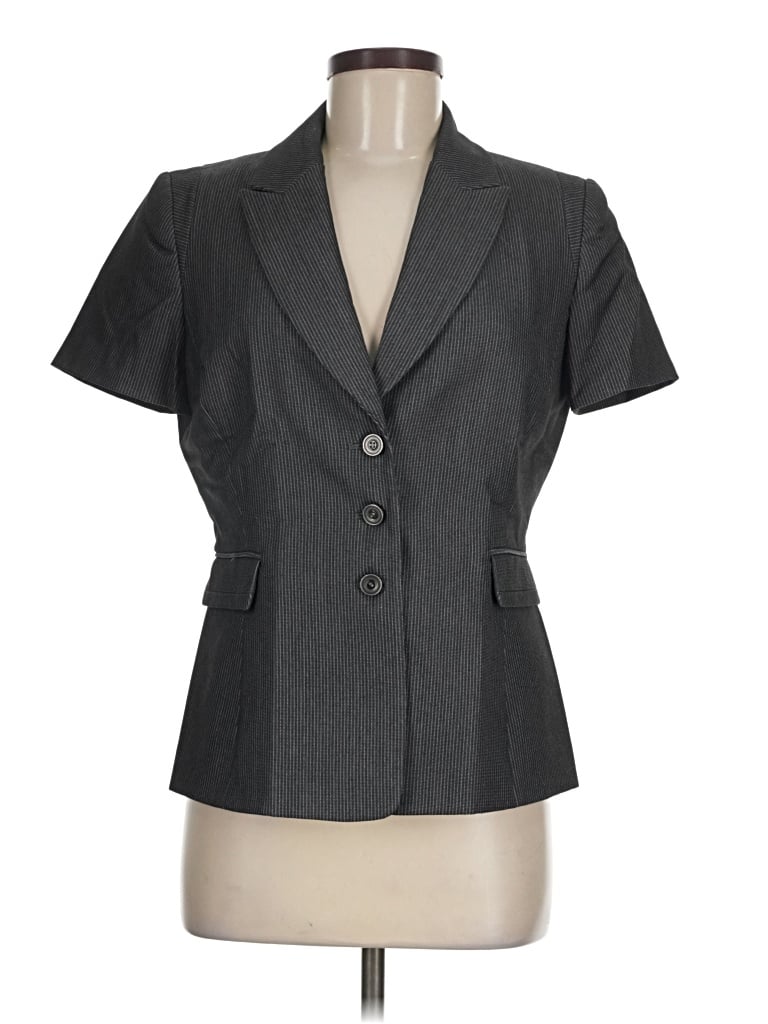 Pre-owned Tahari By Asl Blazer Jacket In Gray