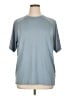 Glacier Solid Blue Active T-Shirt Size XL - photo 1