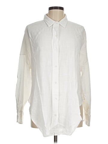 Express Long Sleeve Button-Down Shirt (view 1)
