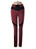 Koral Color Block Burgundy Active Pants Size S - photo 1