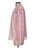 Unbranded 100% Polyester Print Pink Long Sleeve Blouse Size S - photo 5