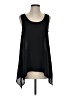 Daniel Rainn 100% Polyester Black Sleeveless Blouse Size S - photo 1