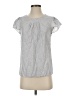 Boden Silver Gray Short Sleeve Blouse Size 4 - photo 1