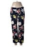 Old Navy Floral Blue Casual Pants Size 6 - photo 1
