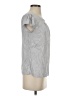 Boden Silver Gray Short Sleeve Blouse Size 4 - photo 4