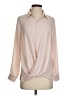Krisa Pink Long Sleeve Blouse Size XS - photo 1