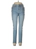 a.n.a. A New Approach Solid Blue Jeans Size 10 - photo 1