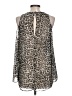 Jessica Simpson 100% Polyester Silver Sleeveless Blouse Size L - photo 2