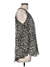 Jessica Simpson 100% Polyester Silver Sleeveless Blouse Size L - photo 4