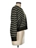 T Tahari Stripes Black Pullover Sweater Size M - photo 4