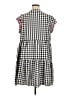 chic soul (chicsoul.com) Checkered-gingham Black Casual Dress Size 1X - photo 2
