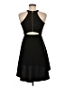 Almost Famous Solid Black Cocktail Dress Size M - photo 2
