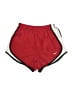 Nike 100% Polyester Color Block Red Athletic Shorts Size XS - photo 1
