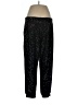 Ann Taylor LOFT 100% Polyester Stars Black Casual Pants Size L - photo 1