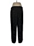 Ann Taylor LOFT 100% Polyester Stars Black Casual Pants Size L - photo 2