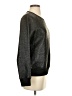 Theory Metallic Black Cardigan Size S - photo 4