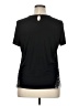 Worthington 100% Polyester Gray Short Sleeve Top Size XL - photo 2