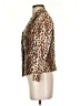 Rachel Roy Collection Animal Print Brown Gold Blazer Size 0 - photo 5