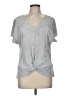 Dana Buchman Gray Short Sleeve Top Size M - photo 1