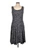Soft Works Polka Dots Black Casual Dress Size L - photo 1