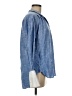 FRAME 100% Cotton Color Block Blue Long Sleeve Button-Down Shirt Size M - photo 4