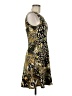 Nicki Minaj Paisley Gold Cocktail Dress Size M - photo 4