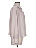 Express Gray Long Sleeve Blouse Size L - photo 4