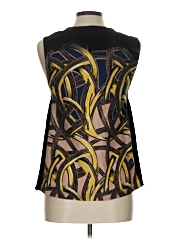 Yigal Azrouël New York Sleeveless Silk Top (view 2)