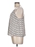 Wet Seal 100% Polyester Ivory Sleeveless Blouse Size L - photo 5