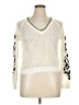 Beulah Style 100% Acrylic Animal Print Ivory Pullover Sweater One size - photo 1
