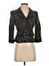 Express Design Studio Tweed Silver Wool Blazer Size 2 - photo 1