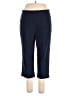 Ruby Rd. Solid Blue Casual Pants Size 16 - photo 1
