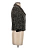 Express Design Studio Tweed Silver Wool Blazer Size 2 - photo 4