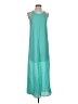 K SQUARED 100% Polyester Teal Casual Dress Size S - photo 1