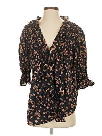 Lauren by Ralph Lauren 3/4 Sleeve Blouse (view 1)