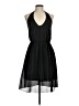 Bebe Chevron-herringbone Black Cocktail Dress Size M - photo 1