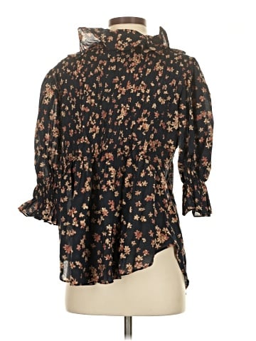 Lauren by Ralph Lauren 3/4 Sleeve Blouse (view 2)