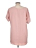 Entro 100% Polyester Pink Short Sleeve Top Size L - photo 2