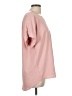 Entro 100% Polyester Pink Short Sleeve Top Size L - photo 4