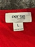 Per Se By Carlisle Red Short Sleeve Blouse Size L - photo 7