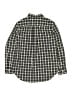 Chaps Checkered-gingham Gray Long Sleeve Button-Down Shirt Size M (kids) - photo 2