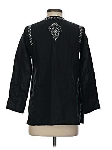 Calypso by Christiane Celle 3/4 Sleeve Blouse (view 2)