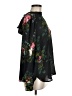 Ann Taylor LOFT 100% Polyester Floral Black 3/4 Sleeve Blouse Size M - photo 4