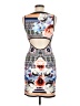 Unbranded Graphic Blue Cocktail Dress Size M - photo 2