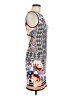 Unbranded Graphic Blue Cocktail Dress Size M - photo 4